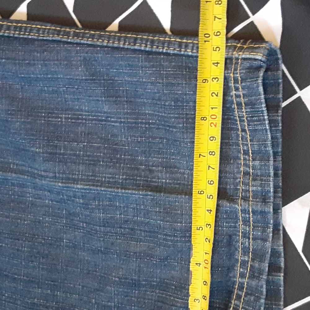 Tool Jean's, colorful checkerboard pockets,  size 44 - Picture 10 of 14